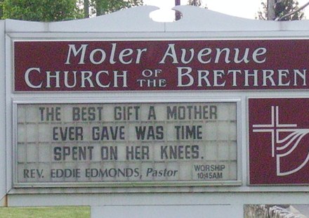 Hmmm...Well, if the church says it...