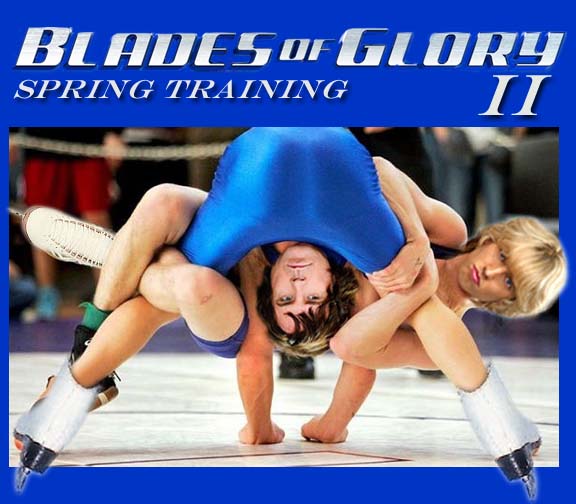 This summer, Will Farrell and John Heder bring you an emotional rollercoster of laughter, tears and sex with old people. Blades of Glory 2, Spring Training! 