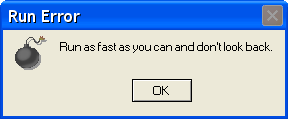 Funny Error Messages