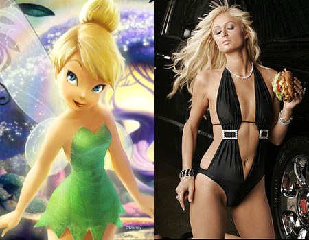 Paris wants to be Tinkerbell