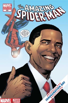 Barack Obama in The Amazing Spider-Man