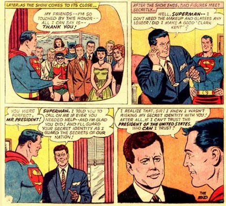 John F. Kennedy in Action Comics No. 309