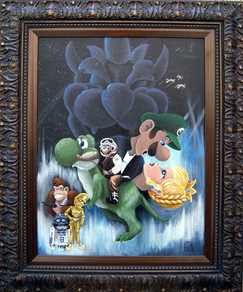 Art Inspired by Mario Bros