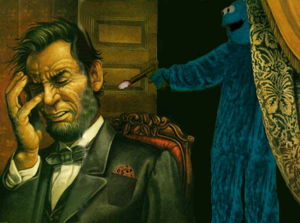 The Cookie Monster always gets what belongs to him...