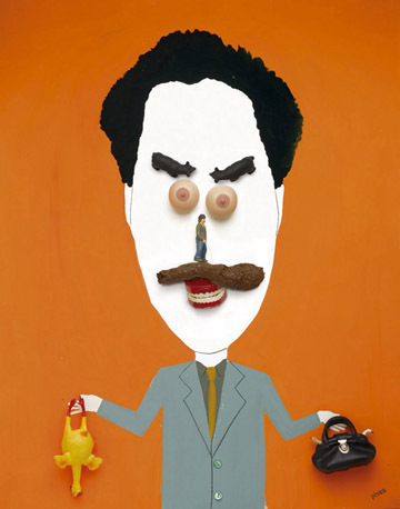 Borat (Sacha Baron Cohen)