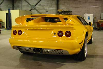 Evolution of the Lotus Esprit