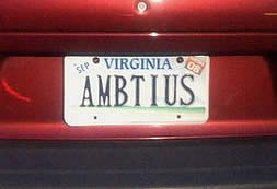 Not Your Average License Plates