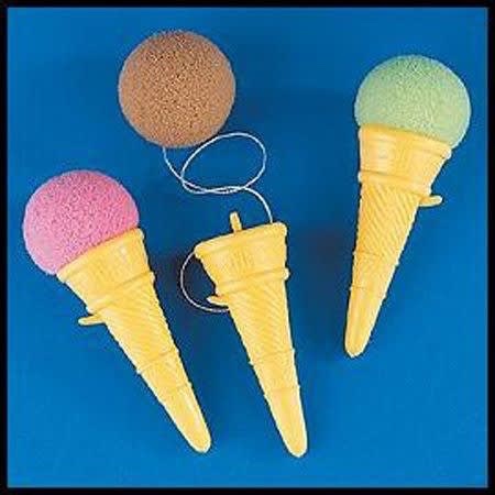 nostalgic pictures - ice cream pop toy