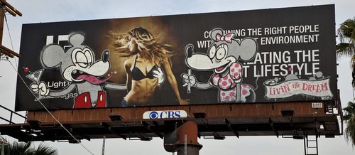 New Banksy in Los Angeles....