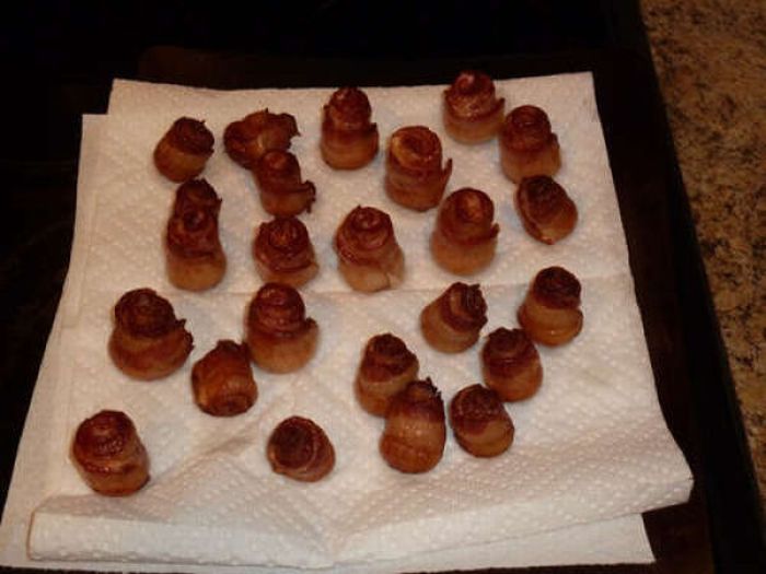 How to make BACON ROSES !!!!!!!!!