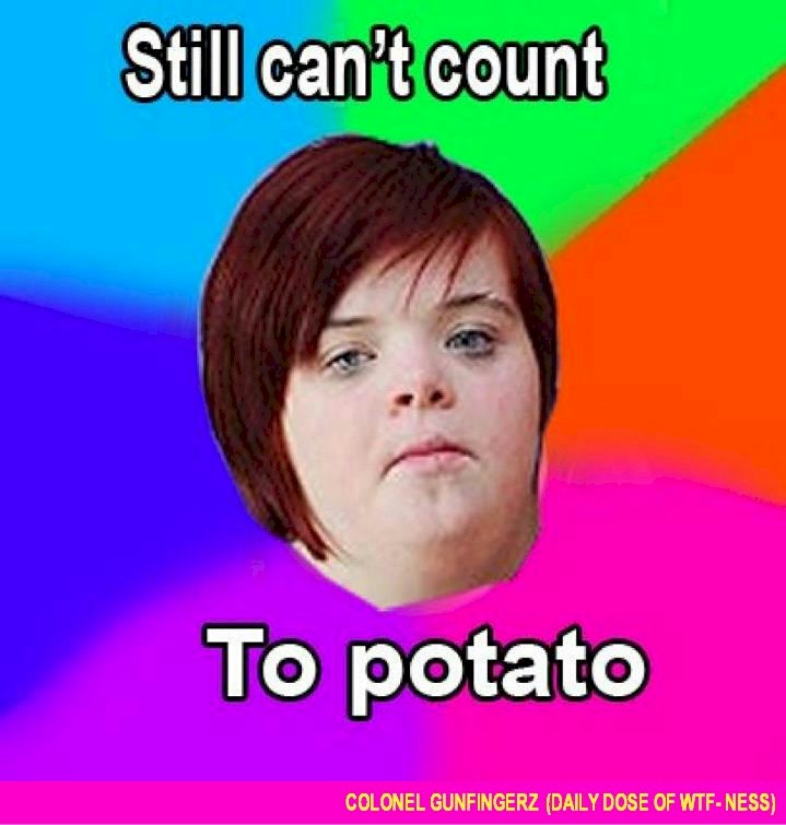 Still can't count to POTATO