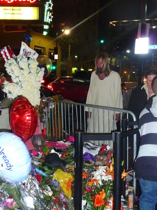 Jesus Christ returns to pay his respects to Michael Jackson on Hollywood Boulevard.