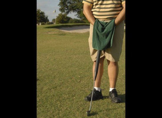 UroClub (golf club urination device)