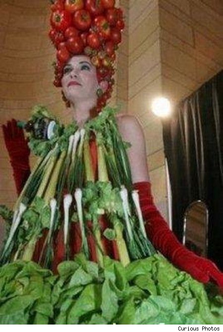 Crazy Clothing Made Of Food