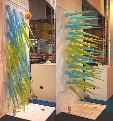 shower curtain that stabs you when your showers are too long