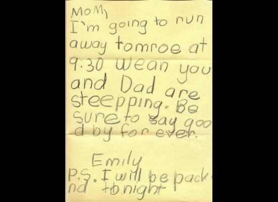 Kids Write The Darnest Things