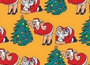 Men's Christmas Wrapping Paper