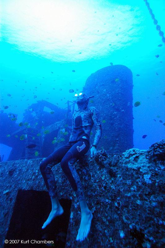 The underwater world of freediving.