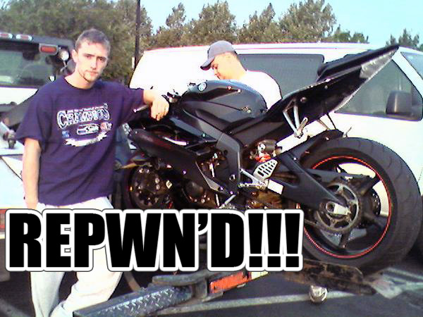 This kid tried to hide his bike from the repo man by driving it all over town at 110 mph. This is how well it worked. 