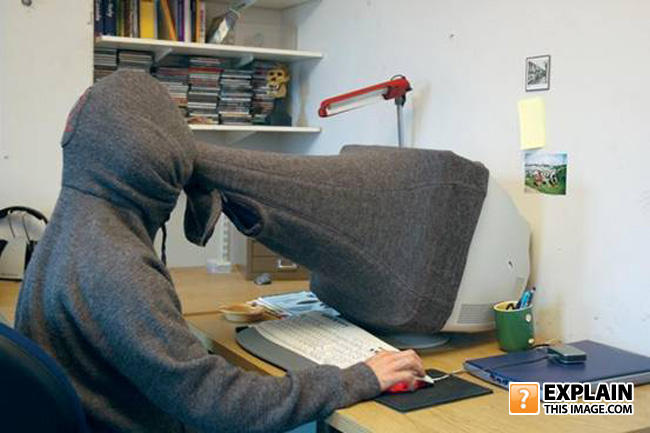 so your boss cant see your screen