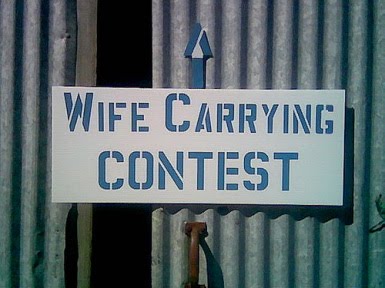 5. Occasionally you’re going to need your wife for a contest, call it…bonding