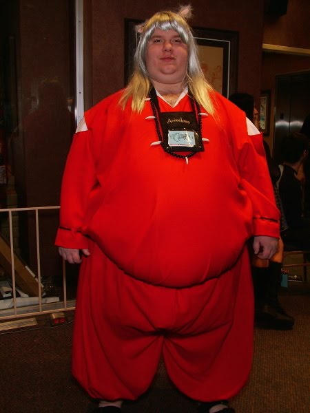 It looks like you’re wearing an inflatable sumo Halloween costume but you’re not