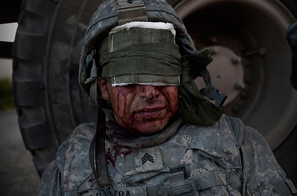 Wounded in Afghanistan