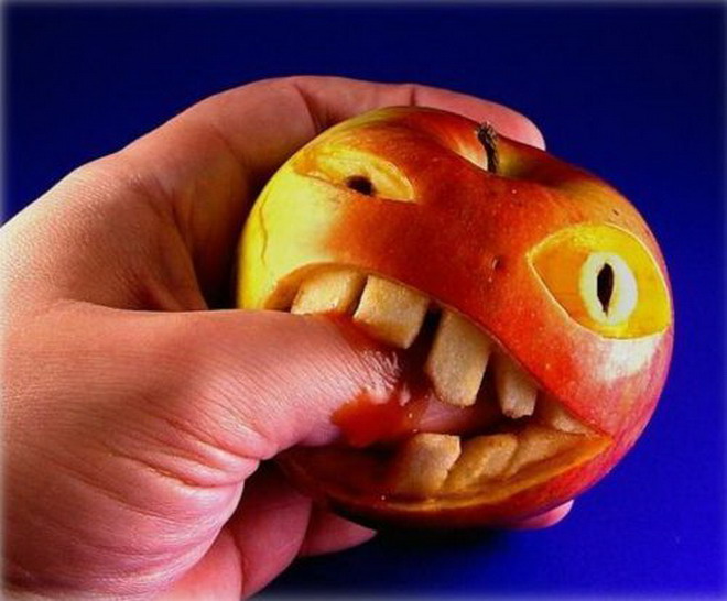 Creative Art Made From Food