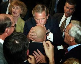 Bush rubbin heads