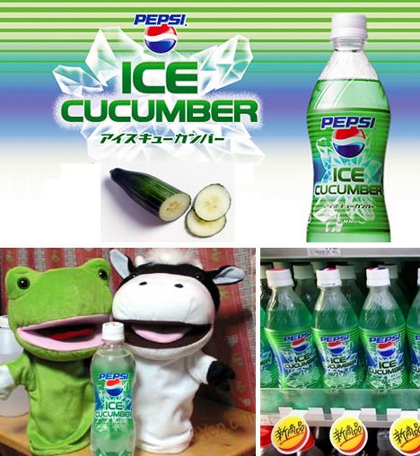 Pepsi Ice Cucumber, Japan