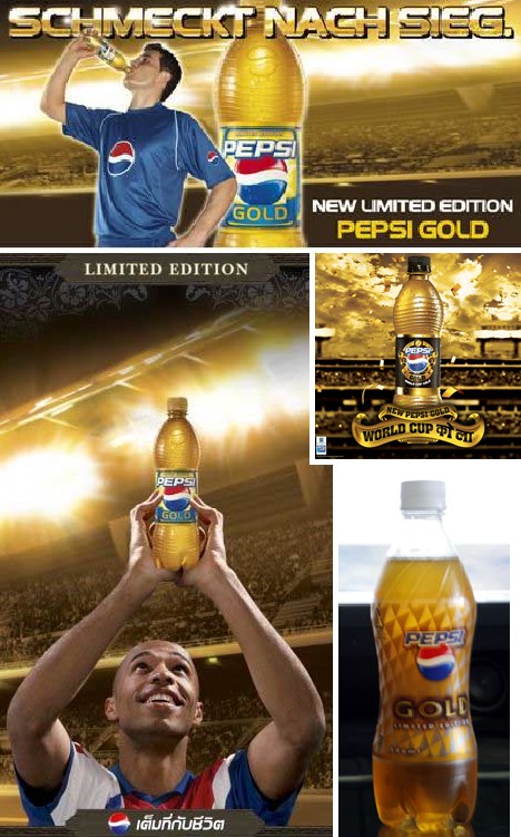 Pepsi Gold, Europe, Asia