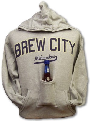 Best Unisex Booze Clothing: Hoodie With Beer Pocket