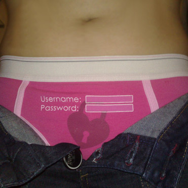 Password-Protected Panties