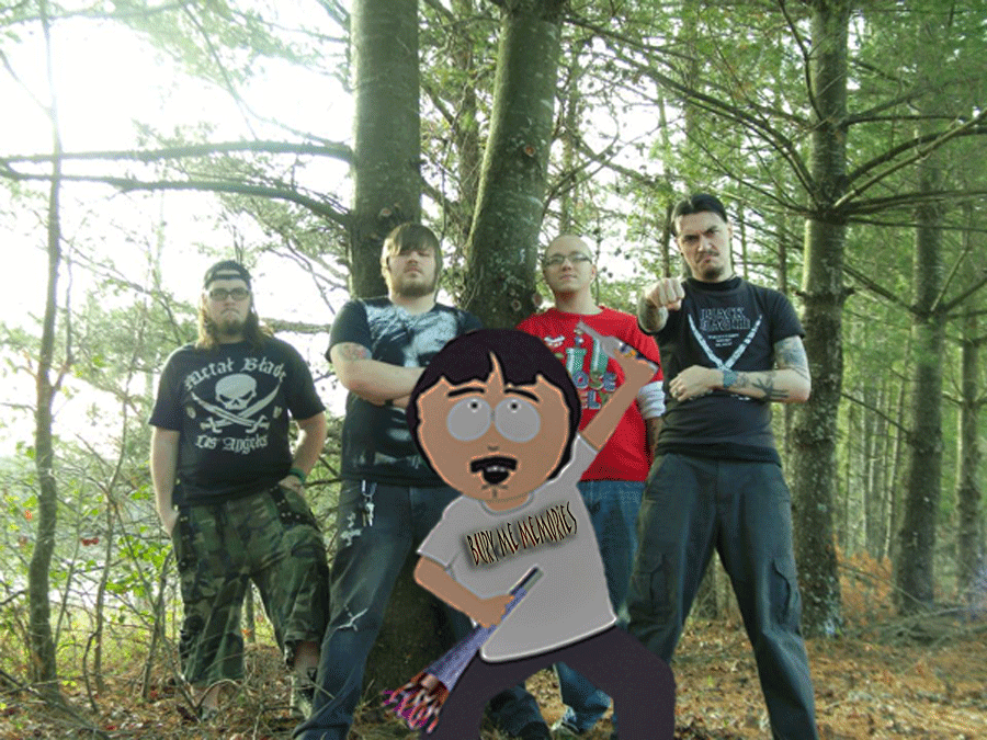first one I did of my band and randy marsh..we wrote a song about him..