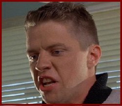 biff tannen ( gotta be a douchebag in real life)