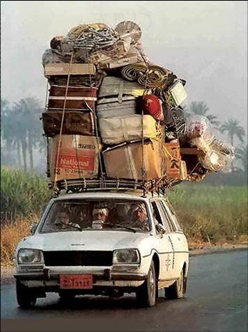 Overloaded Vehicles WTF!!