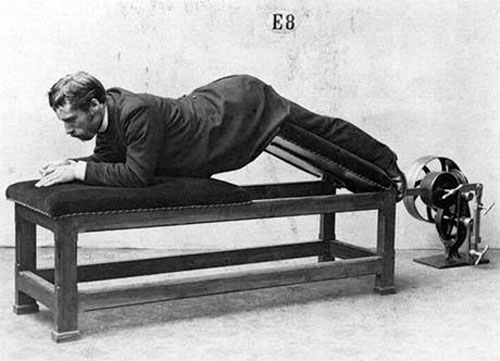 Fitness 100 years ago