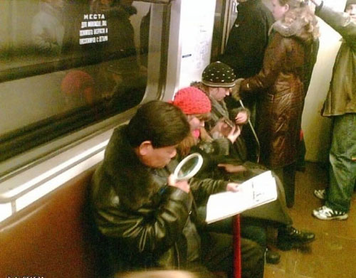 Just another day on the subway