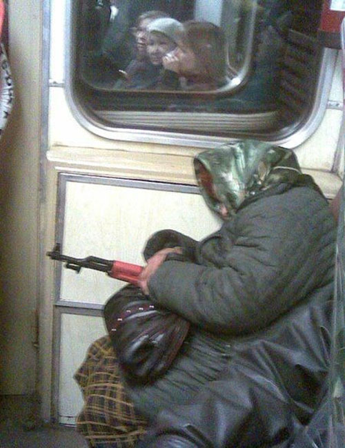 Just another day on the subway