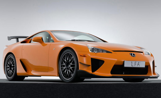 Lexus LFA. Only 500 were made and only 100 remain to be sold.