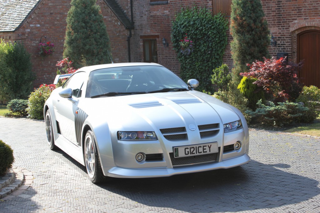 The MG SV-R.  Around 82 were made. One owned by Mr. Bean. The car features the Shelby GT 4.6L Surpercharged V8.