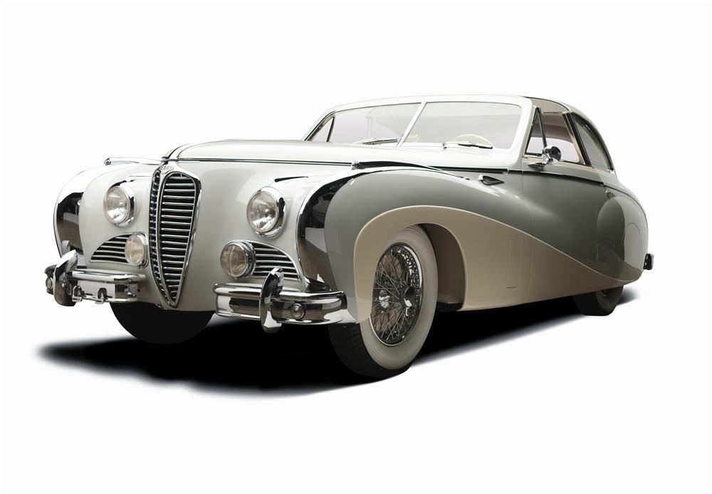 1949 Delahaye Type 175 Saoutchik Coupe De Ville: 1,210,000 dollars