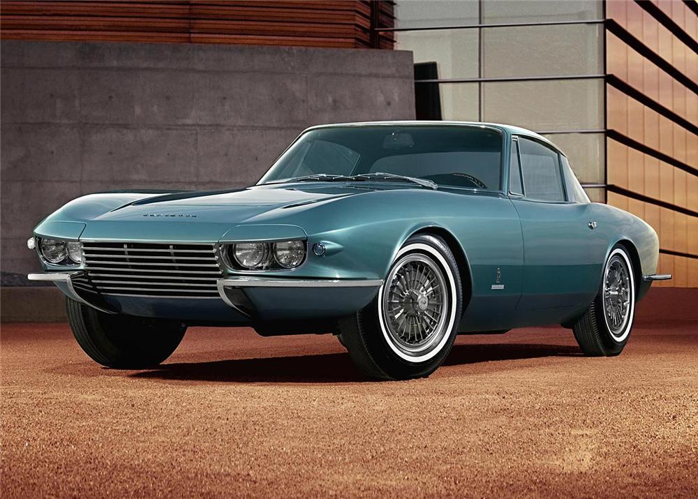1963 Chevrolet Corvette coupe Rondine concept car: 1,760,000 dollars