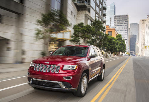 2014 Jeep Grand Cherokee with optional diesel engine