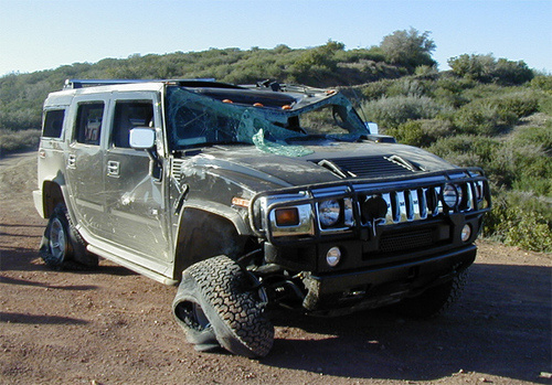 Yeah! There weren't even any good models! Luckily people eventually began to... I don't want to say get smarter, but figured out that it wasn't very efficient to drive around in a vehicle that got literally, Get this: 10 Mpg, but Hummer went the way of this lucky oversized Tahoe in 2010.