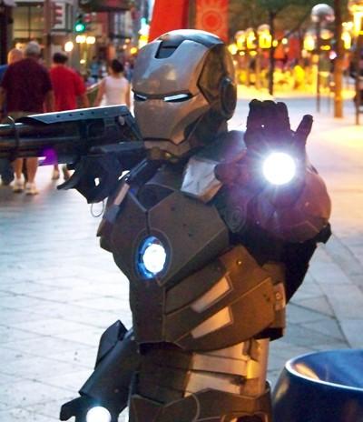 Homemade Iron Man 2 War Machine Suit