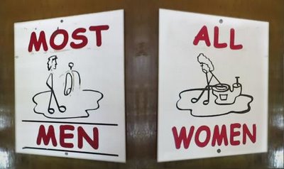 Restroom Signs From Around The World