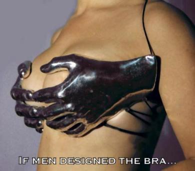 If men designed bras...