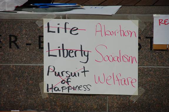 Tea Party Signs