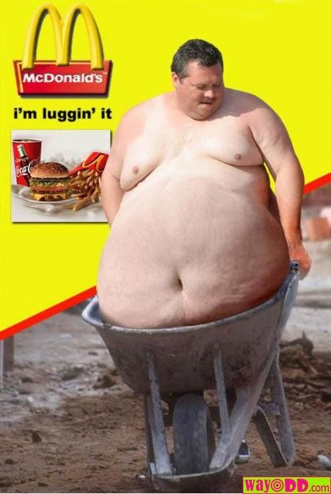 McDonald's I'm luggin it!